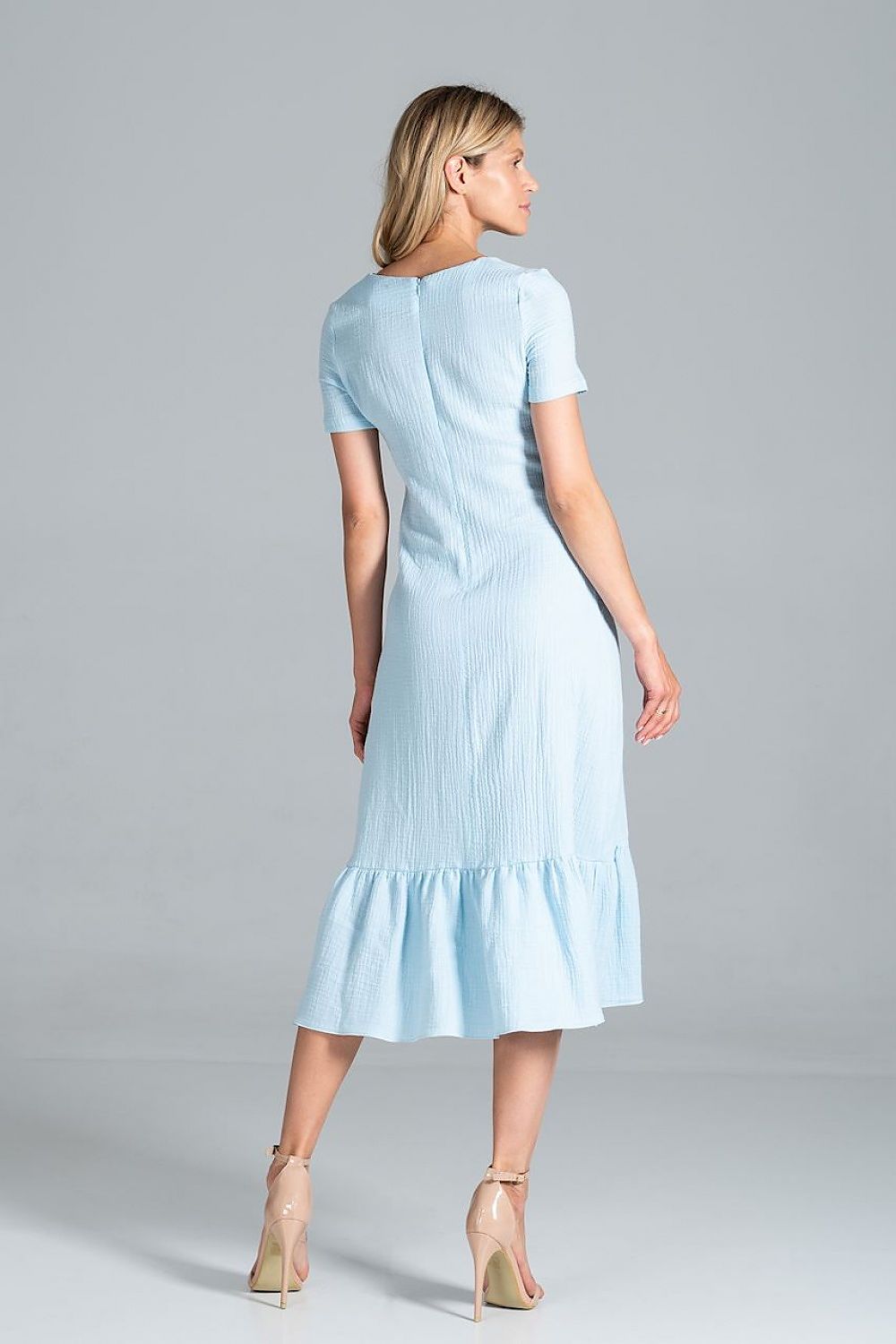 Sommerkleid Damen bunt Midi lässig