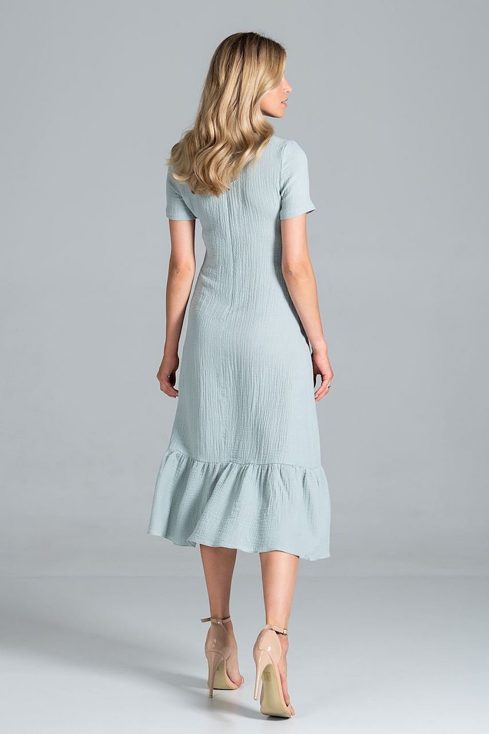 Sommerkleid Damen bunt Midi lässig