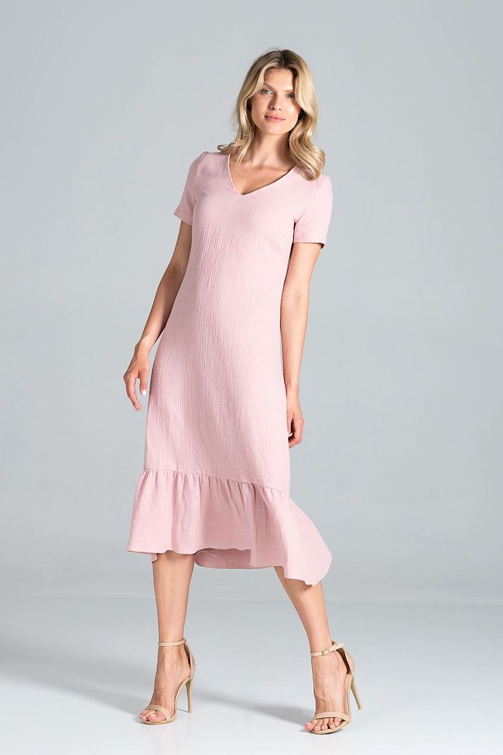 Sommerkleid Damen bunt Midi lässig