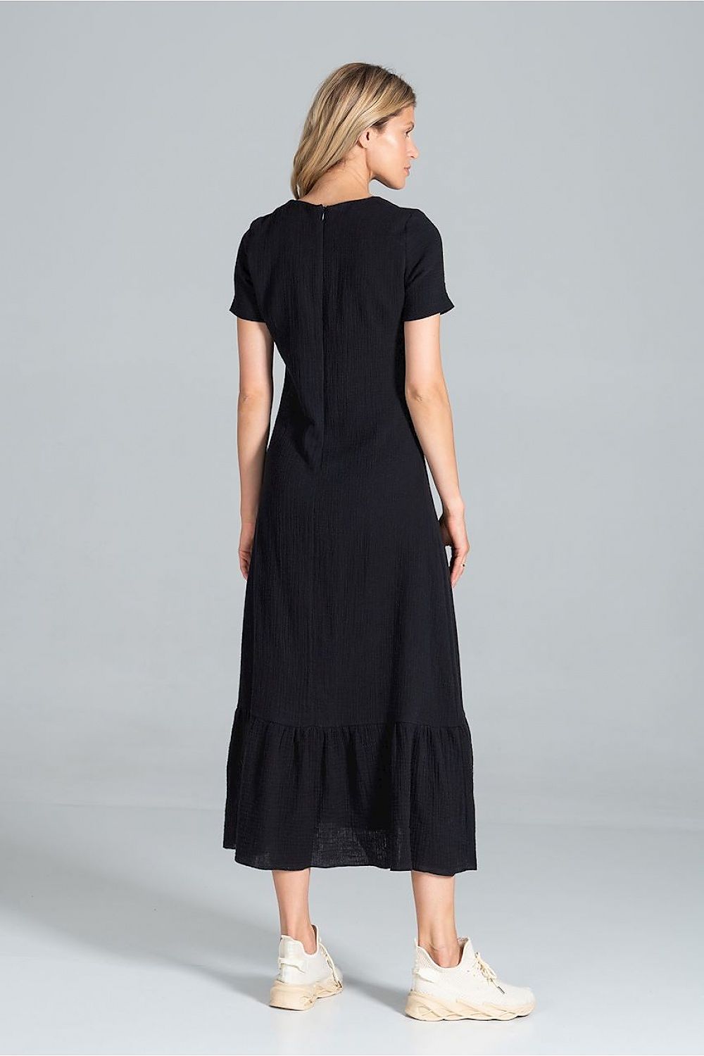 Sommerkleid Damen bunt Midi lässig