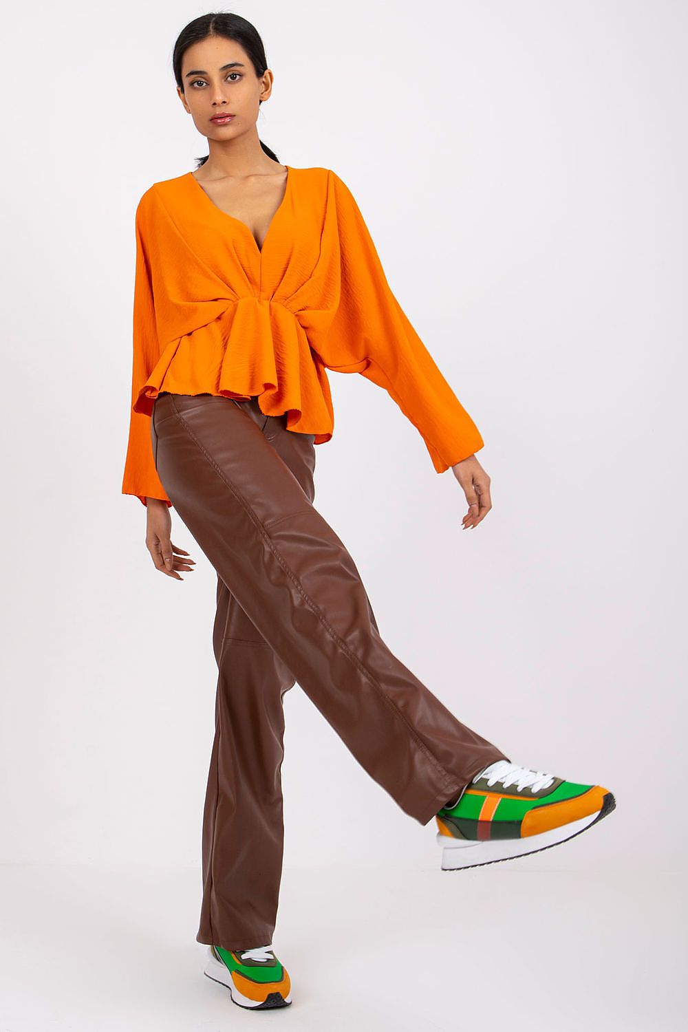 Bluse Damen weite Ärmel locker Oversize Sommer