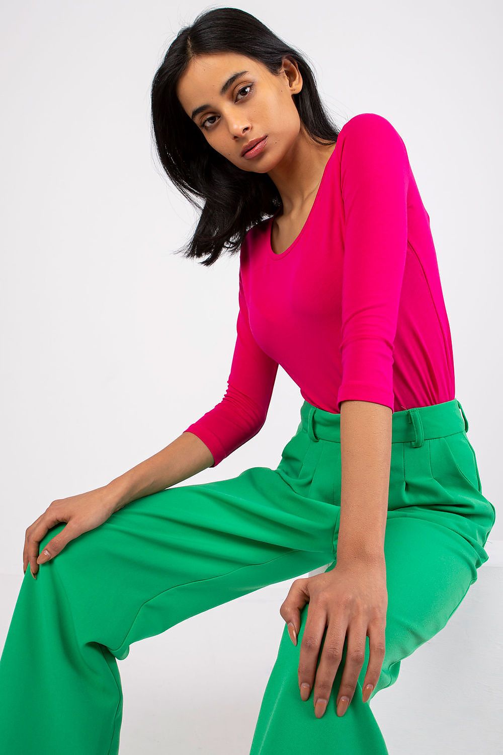 Damen Bluse 3/4-Arm – Vielseitig & Bequem für jeden Anlass