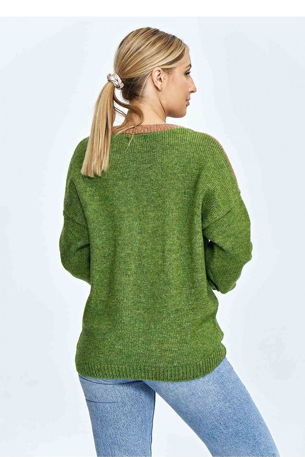 Pullover Damen bunt Strick Universalgröße