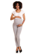 Schwangerschafts-Leggings Baumwolle druckfrei & bequem