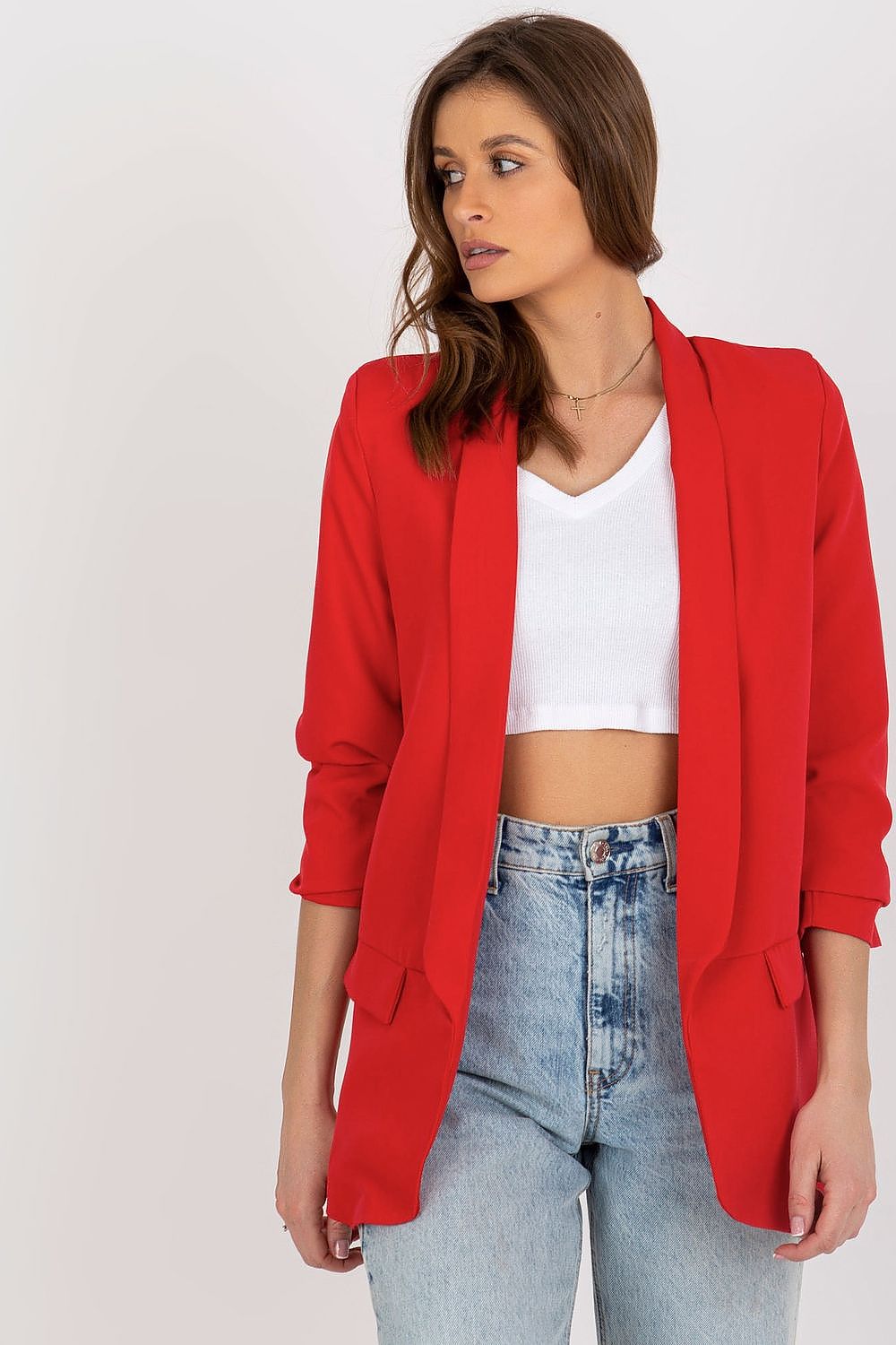 Blazer Damen – Langarm ohne Verschluss