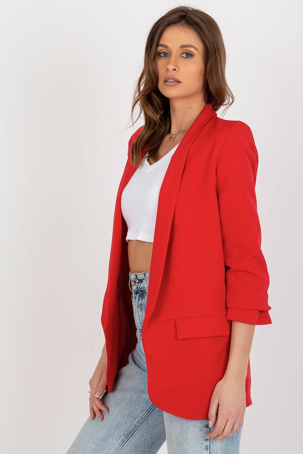 Blazer Damen – Langarm ohne Verschluss