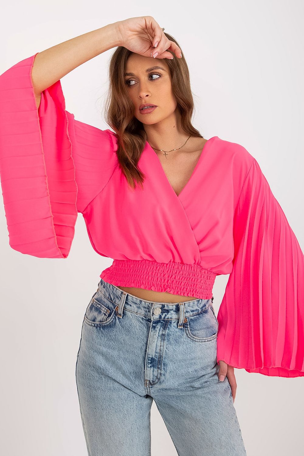 Bluse Damen Kurzarm casual & vielseitig