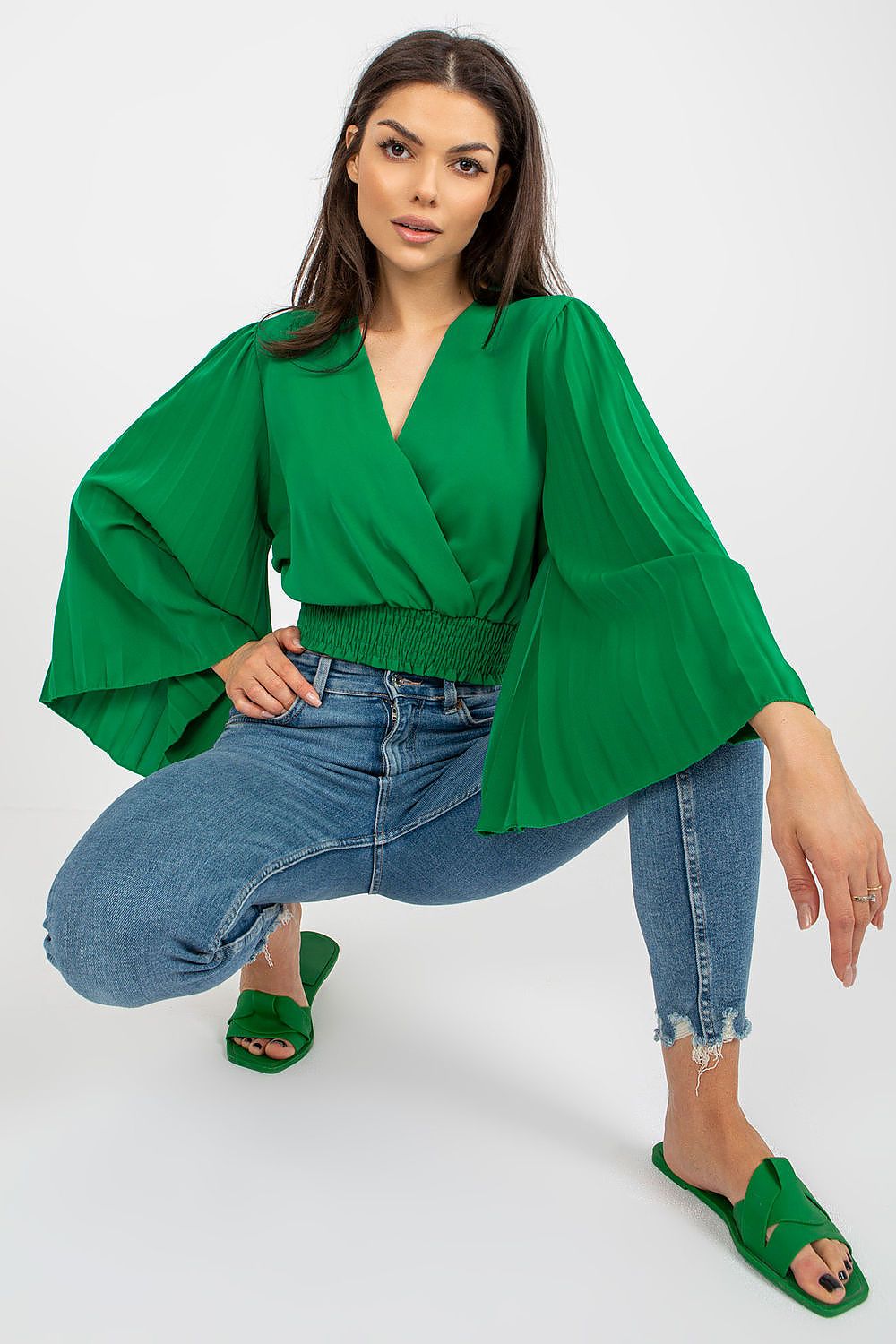 Bluse Damen Kurzarm casual & vielseitig