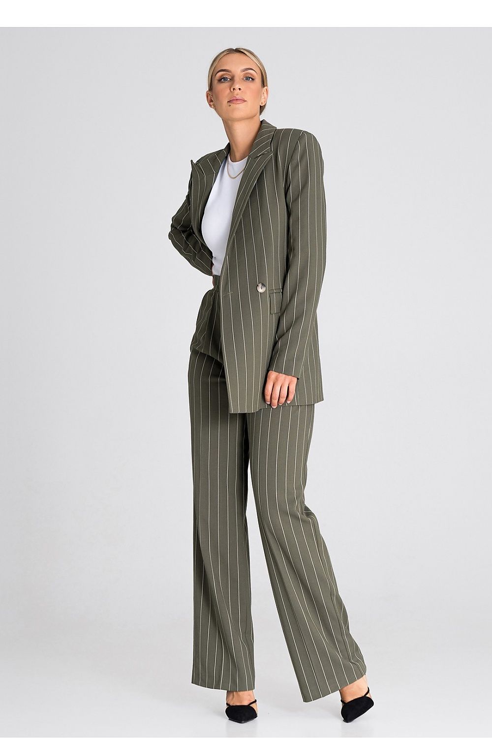 Blazer Damen grün orange elegant Business