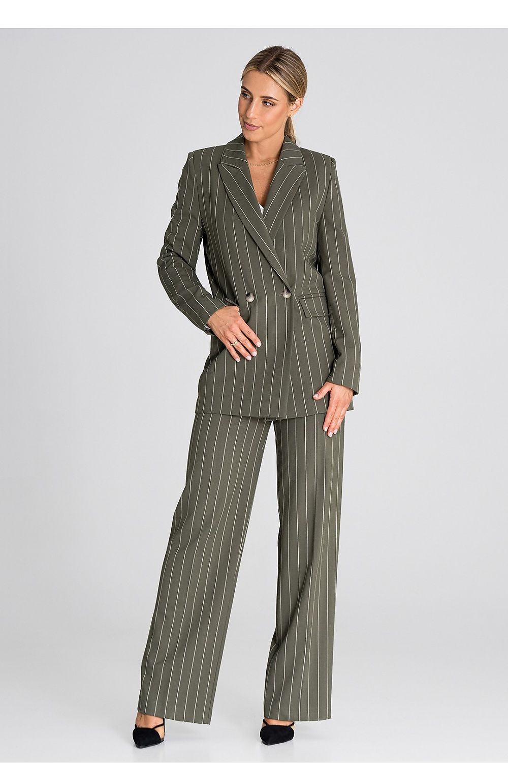 Blazer Damen grün orange elegant Business