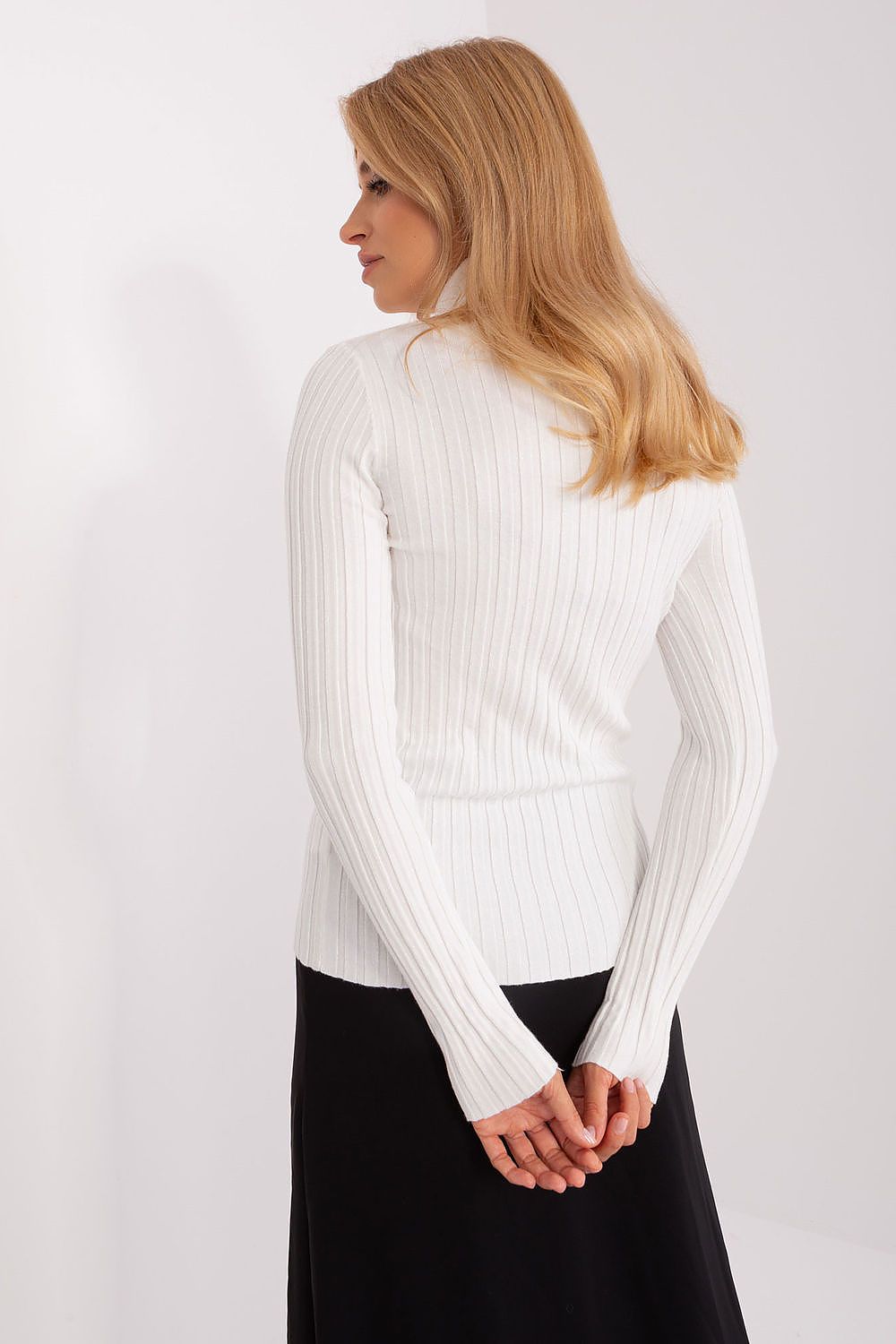 Rollkragenpullover Damen Viskose – Elegant & Weich S/M M/L