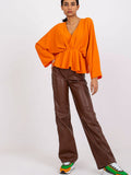 Damen Bluse Oversized Weite Ärmel - Lockere Tunika