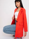 Jacke Wildleder-Optik Reißverschluss - Elegante Bikerjacke