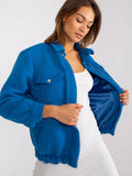 Steppjacke Dunkelblau Übergang - Quilted Jacke Warm